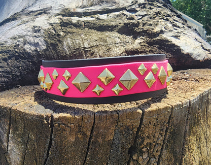 Pyramid Stud Dog Collar