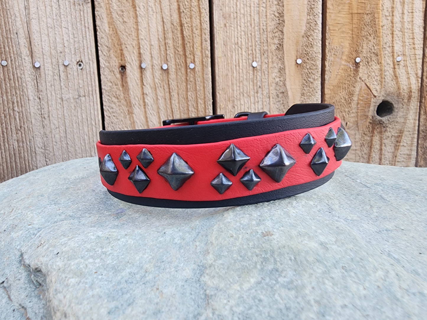 Pyramid Stud Dog Collar