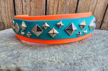 Pyramid Stud Dog Collar