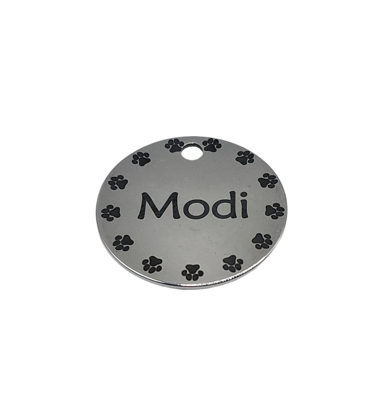 Round Pet ID Tag