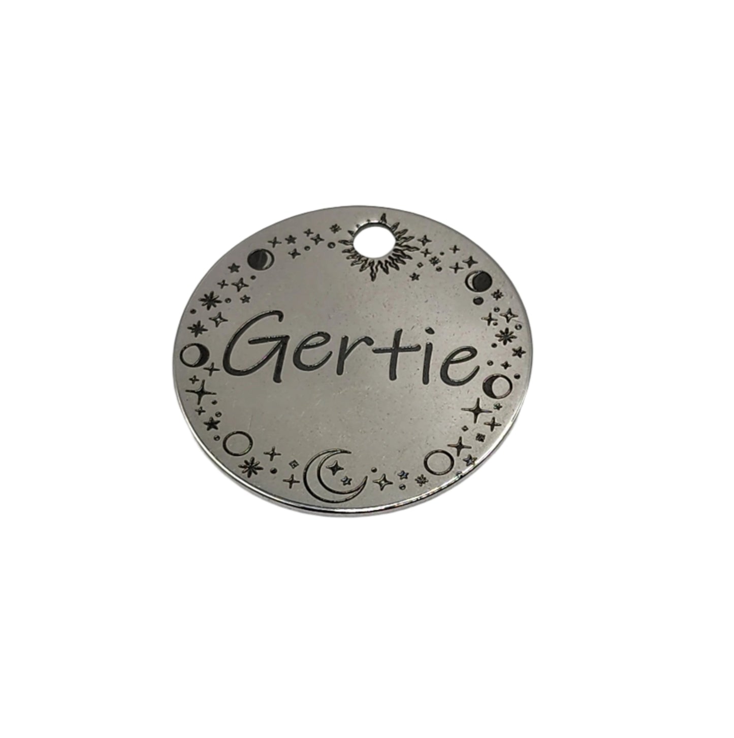 Round Pet ID Tag