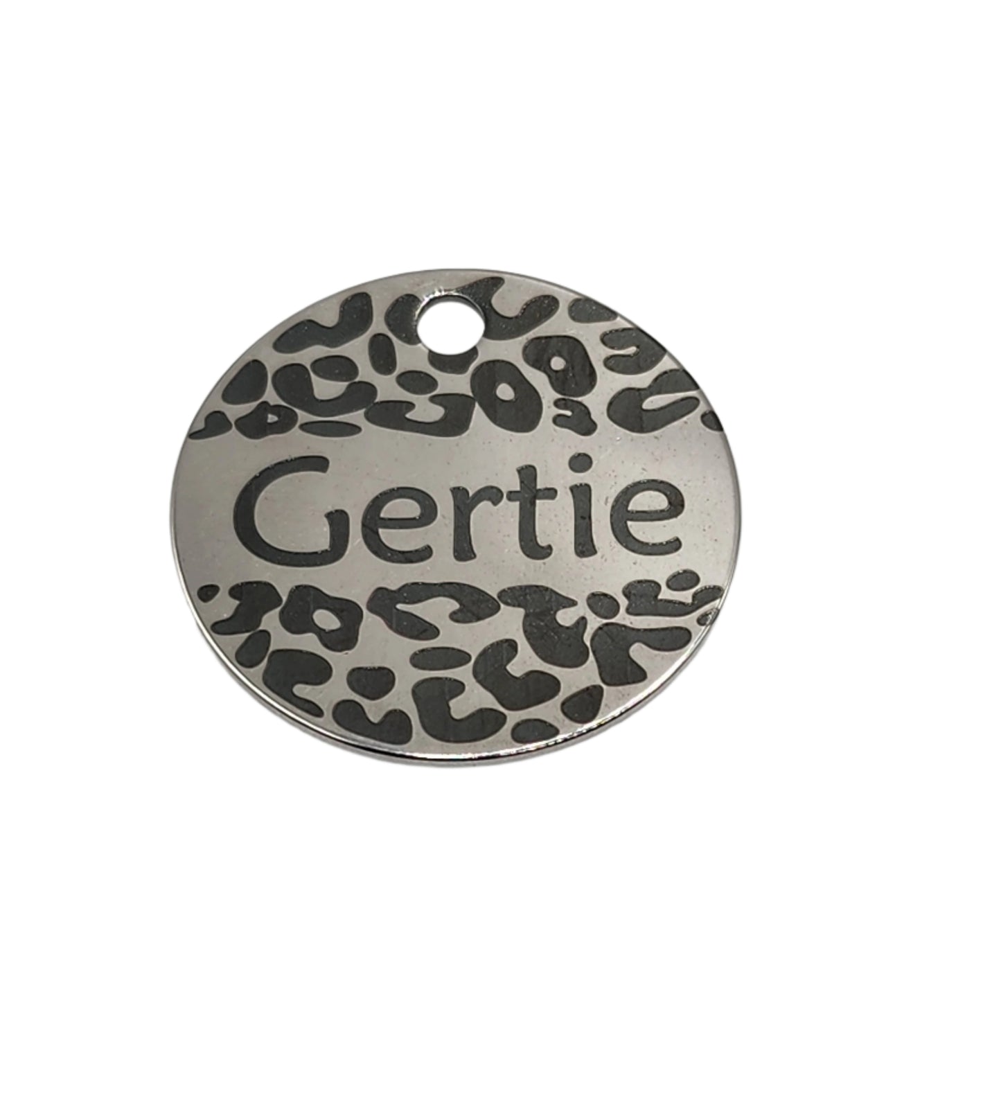 Round Pet ID Tag