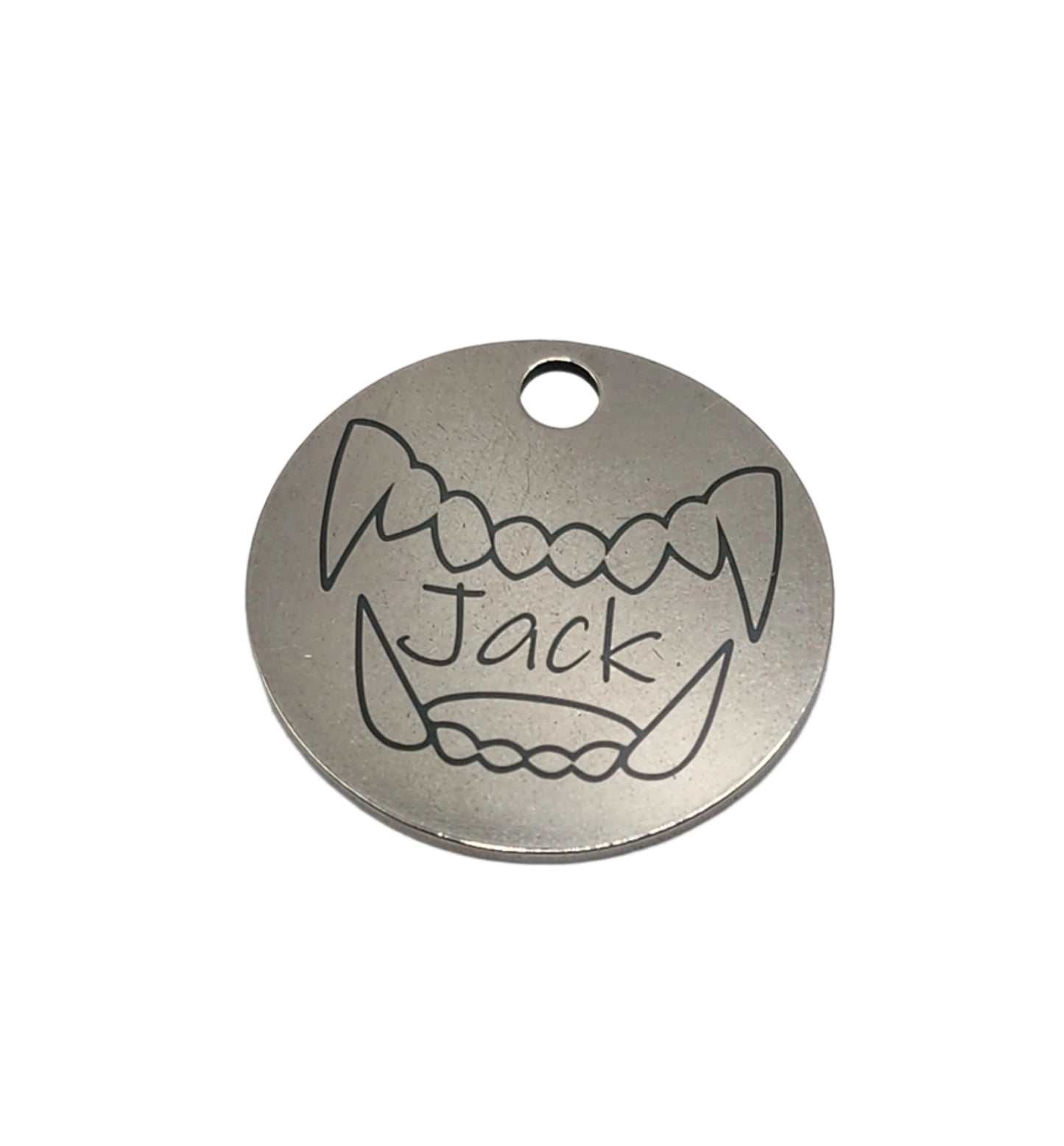 Round Pet ID Tag