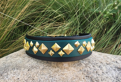 Pyramid Stud Dog Collar