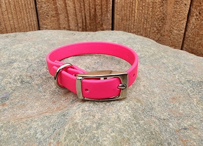 Solid Dog Collar 1/2"