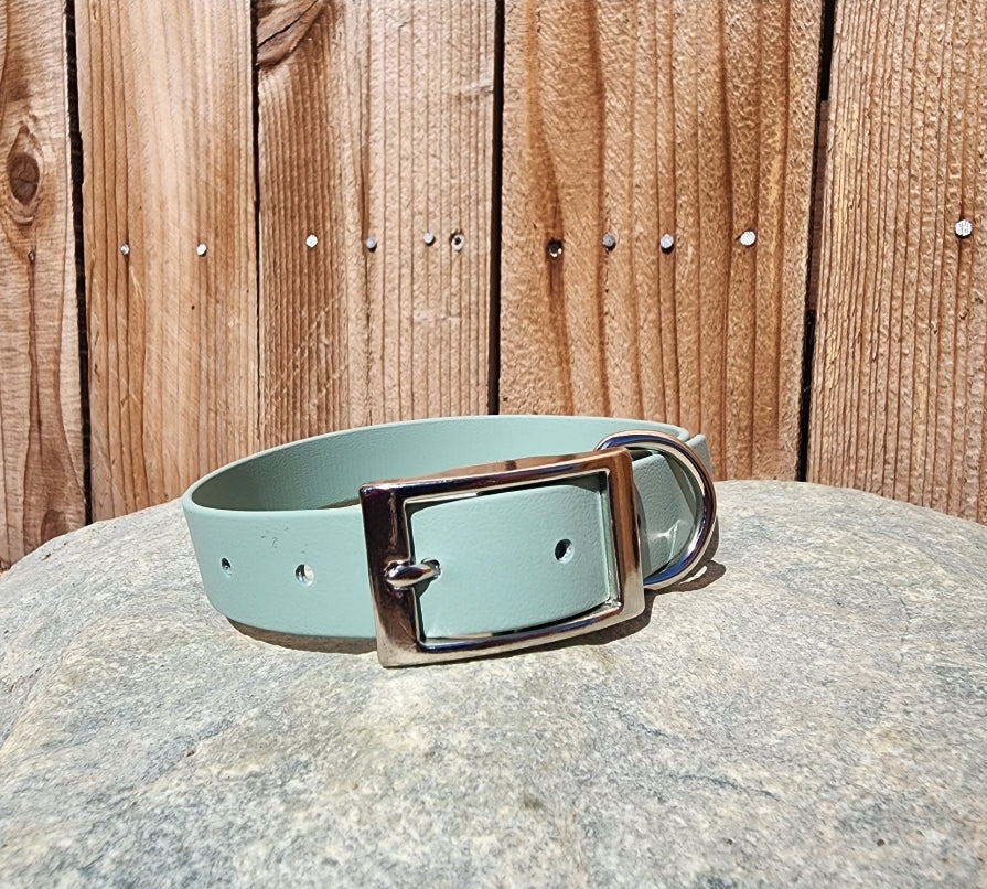 Solid Dog Collar 1"