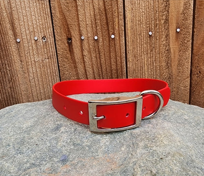 Solid Dog Collar 1"