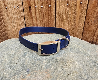 Solid Dog Collar 1"