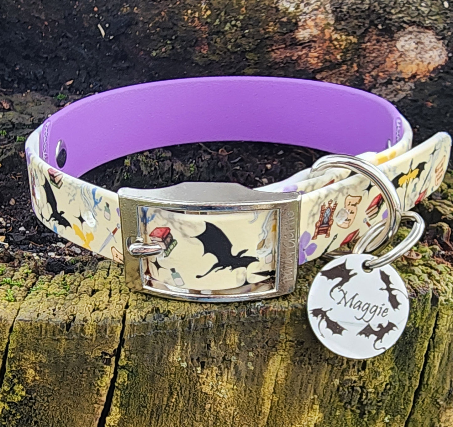 Bookish Dog Collar