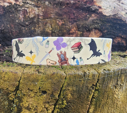 Bookish Dog Collar