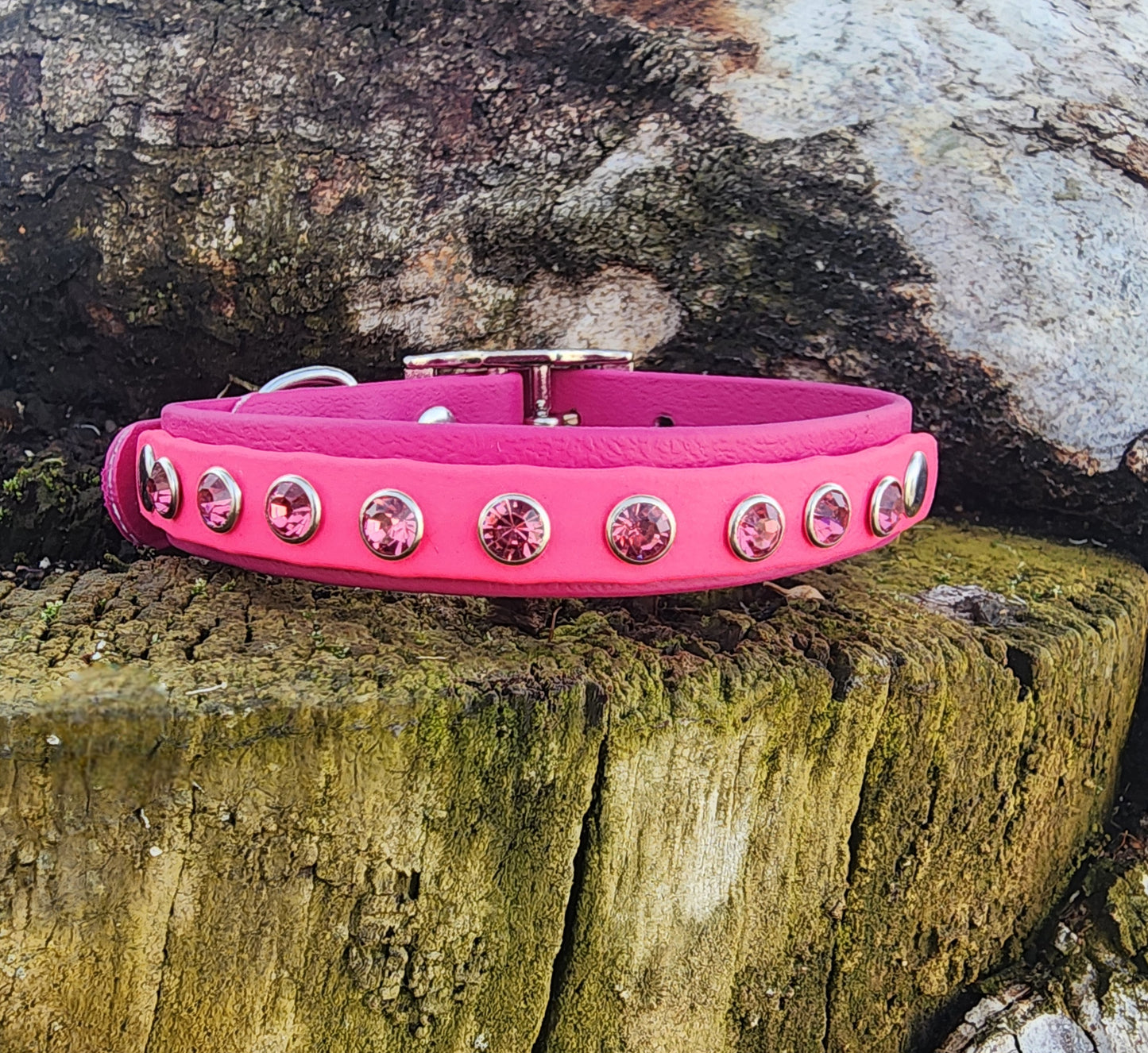 Small Bling Dog Collar