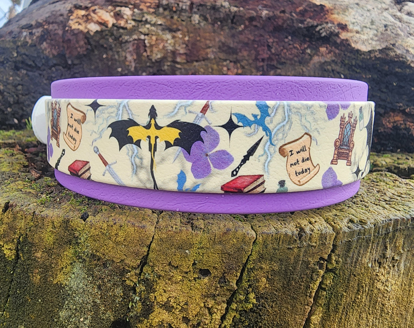 Bookish Dog Collar